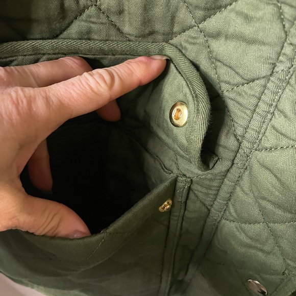 J. Crew full zip. Quilted spring jacket - Picture 6 of 8